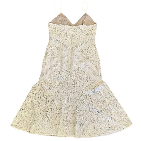 Lover the Label | Rapture White Lace Midi Dress Sz 8 Bridal LWD Occasion Floral - Picture 13 of 16